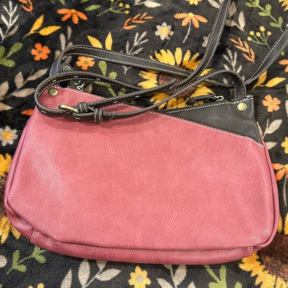 Chala CRISS CROSS Cross-body Pleather Purse Bag BIRD - Picture 4 of 9